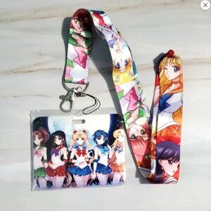 ✨3/$15 or FREE ADDON - Sailor Moon ID Lanyard